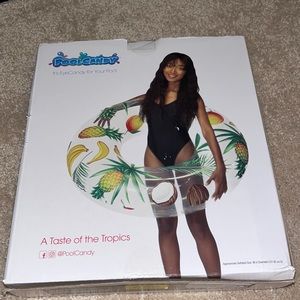 PoolCandy “clear tropical fruit” inner tube